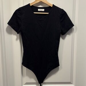 Babaton black bodysuit